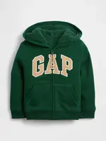 GAP Baby zateplená mikina Logo Sherpa - Kluci