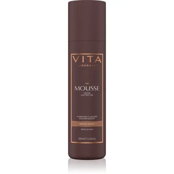 Vita Liberata Tanning Mousse Tinted samoopaľovacia pena na telo odtieň Medium 200 ml