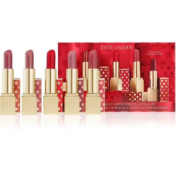 Estée Lauder Holiday Lipstick Set darčeková sada na pery limitovaná edícia