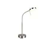 Reality Moreno stolová lampa nikel r54561107 RER54561107