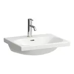 Laufen Lua umývadlo 55x46 cm otvor pre batériu uprostred H8100820001041