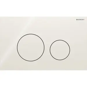 Geberit Sigma40 ovládacie tlačidlo sklo piesková šedá 115.628.JL.1