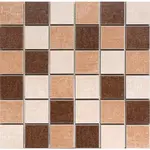 Mozaika Multi Tahiti béžovohnědá 30x30 cm mat DDM05520.1