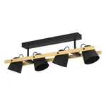 LED stropné osvetlenie Eglo HORNWOOD-Z čierna 900882