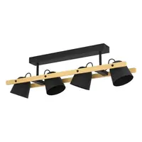 LED stropné osvetlenie Eglo HORNWOOD-Z čierna 900882