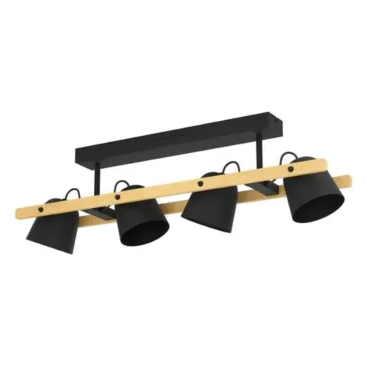 LED stropné osvetlenie Eglo HORNWOOD-Z čierna 900882