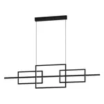 LED závesné osvetlenie Eglo PUEBLA čierna 39798