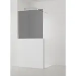 Sprchová zástěna SAT Walk-in 90x100 cm na nižšiu priečku SATBWIS90KSPR