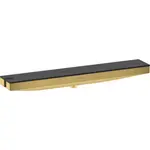 Hansgrohe Rainfinity podomietkový vývod s poličkou leštený vzhľad zlata 26843990