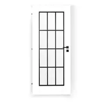 Interiérové dvere Naturel Zaria ľavé 80 cm biele ZARIA5CPLB80L