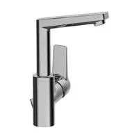 Hansa TWEN vysoká umývadlová batéria s výpusťou chróm 402822030061