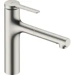 Hansgrohe Zesis M33 drezová batéria s vyťahovacou spŕškou, 2 prúdy nerez 74823800