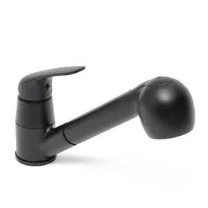 Ceramia S-Line Pro drezová batéria s vyťahovacou spŕškou, 2 prúdy čierna matná SIKOBSLPRO283C