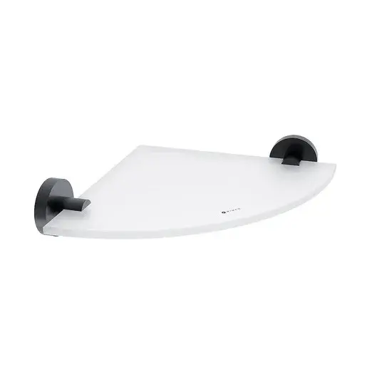 Rohová polička Nimco čierna UNC13091RB90