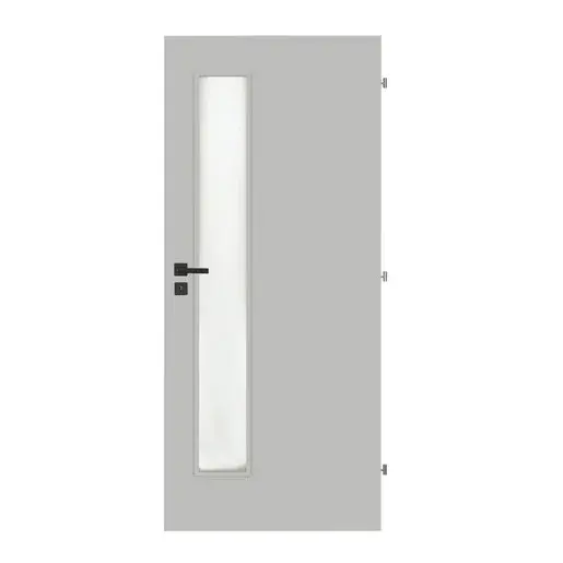 Interiérové dvere Naturel Deca ľavé 80 cm sivá matná DECA10SM80L