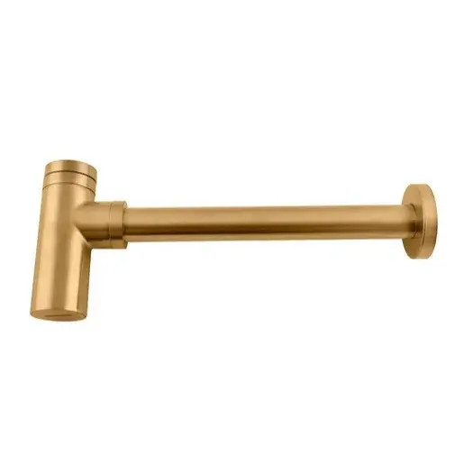 Sifón k umývadlu RAV Slezák zlatá kartáčovaná mosadz MD0232ZK