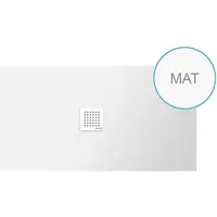 Sprchová vanička obdĺžniková Polysan Flexia 150x80 cm liaty mramor 72901MAT