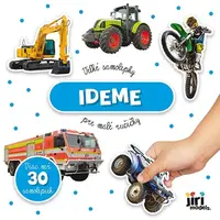 Veľké samolepky pre malé ručičky Ideme