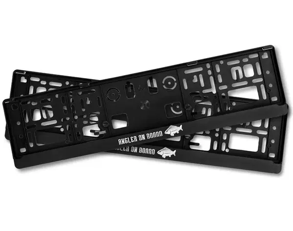 Delphin 3d držák spz angler on board 2 ks