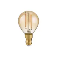 LED žiarovka Trio Tropfen amber 983-3279