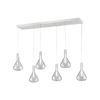 LED závesné osvetlenie Cinque Cipera biela 345010631