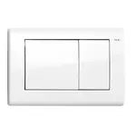 Tece Planus ovládacie tlačidlo z nerezu v bielej farbe 9240324 9.240.324