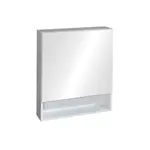 Zrkadlová skrinka Naturel Vario 60x68,6 cm lamino biela VARIOGBI