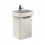 Kolo Rekord kúpeľňová skrinka pod umývadlo 40,7x59,1x34,3 cm biela lesk 89543000