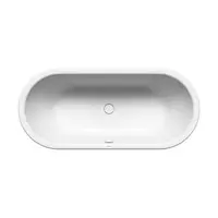 Kaldewei Centro Duo Oval oválna vaňa 180x80 cm smaltovaná oceľ ľavá aj pravá alpská biela 282810360001