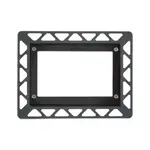 Tece Loop inštalačný rámček z plastu v čiernej farbe 9240647 9.240.647