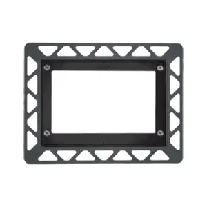 Tece Loop inštalačný rámček z plastu v čiernej farbe 9240647 9.240.647