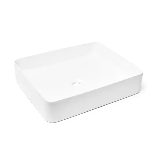 Umývadlo na dosku SAT Infinitio 50x40 cm mat bez prepadu SATINF5040M