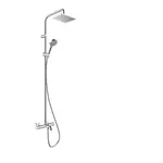 Hansgrohe Vernis Shape sprchový systém na stenu s termostatickou batériou chróm 26098000
