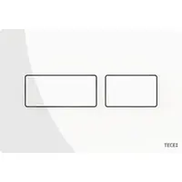 Ovládacie tlačidlo Tece Solid biela lesk 9240432