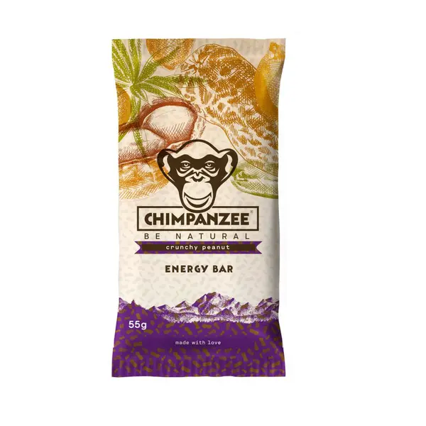 Chimpanzee Energy Bar Crunchy peanut tyčinka 55 g