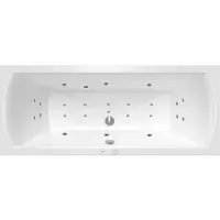 Masážna vaňa SIKO Cube Way 160x70 cm MEDIUM akrylát ľavá aj pravá SIKOHMMCUB160