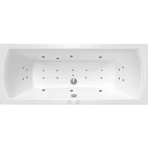 Masážna vaňa SIKO Cube Way 160x70 cm MEDIUM akrylát ľavá aj pravá SIKOHMMCUB160