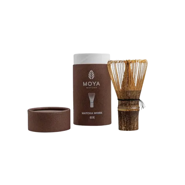 MOYA Chasen - tmavá bambusová metlička na matcha