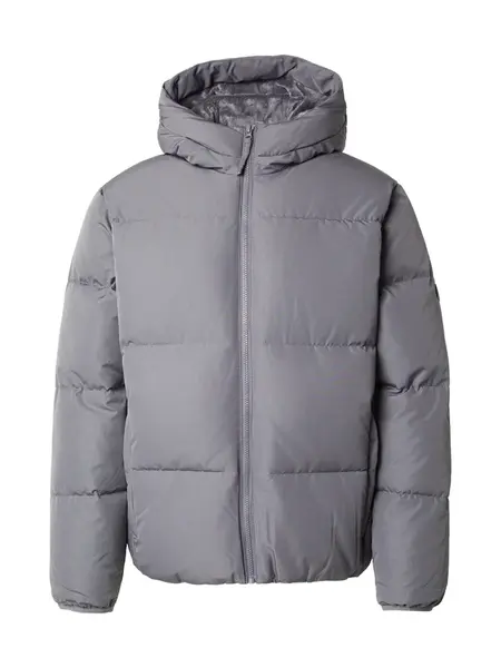 HOLLISTER Zimná bunda  sivá