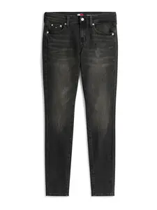 Tommy Jeans Džínsy  čierny denim
