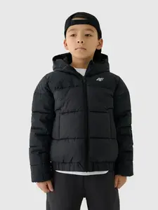 Boys' winter jacket 4F