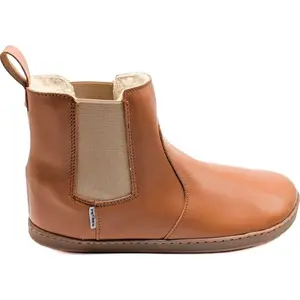 PEGRES BF 58 W Dámská zimní barefoot obuv, hnědá, velikost