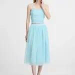 Světle modrá dámská sukně ORSAY - Dámské