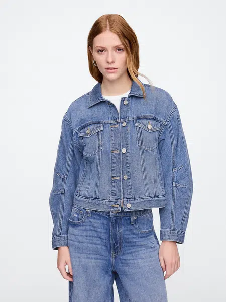 GAP Džínová bunda SuperSoft - Dámské