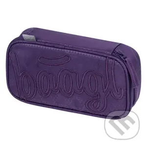 Školský peračník etui Baagl Plum
