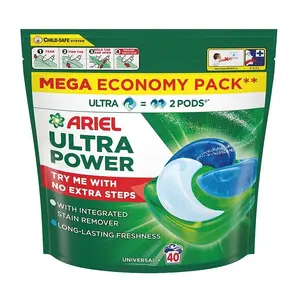 ARIEL Kapsle na praní UltraPower Univers+ 40 praní
