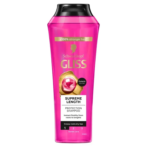 Gliss Kur Regeneračný šampón Supreme Lenght Shampoo 400 ml