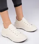 Gemre Beige women's fabric sneakers Katerin