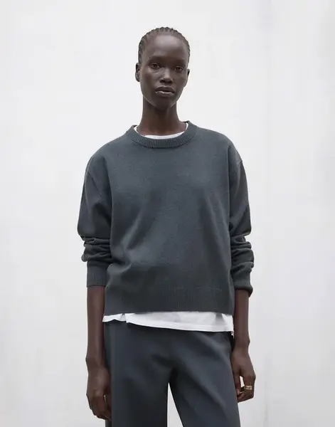 ECOALF Cosmos Sweater Dark Khaki XS