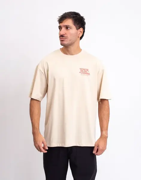 Tričko Edwin Rare Spins TS Fog garment washed